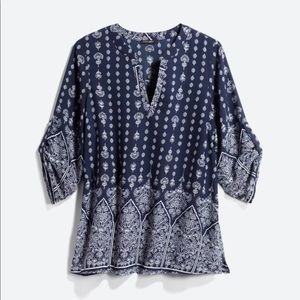Papermoon Sheer Quarter Length top